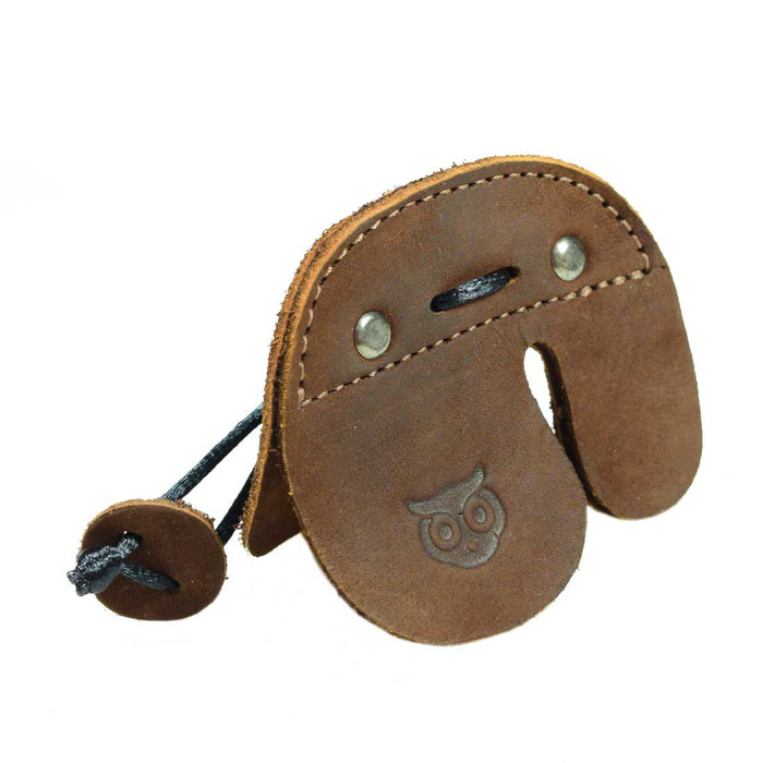 Left Handed Archery Finger Protector - Stockyard X 'The Leather Store'