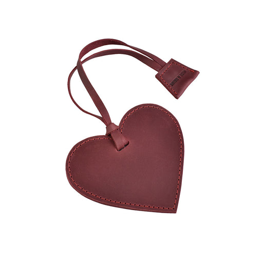 Heart Luggage Tag - Stockyard X 'The Leather Store'