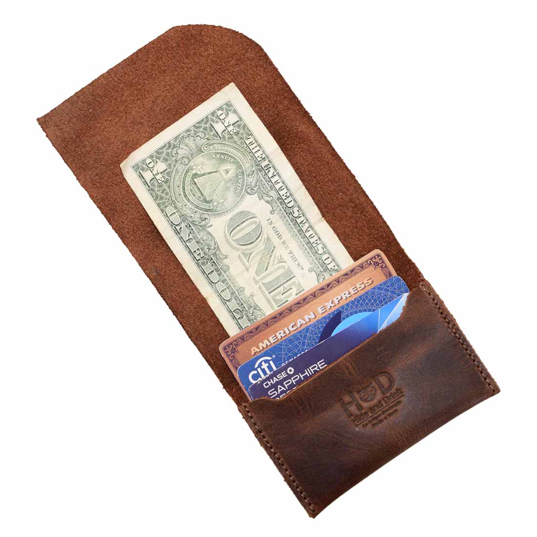 Cash and Card Holder - Stockyard X 'The Leather Store'