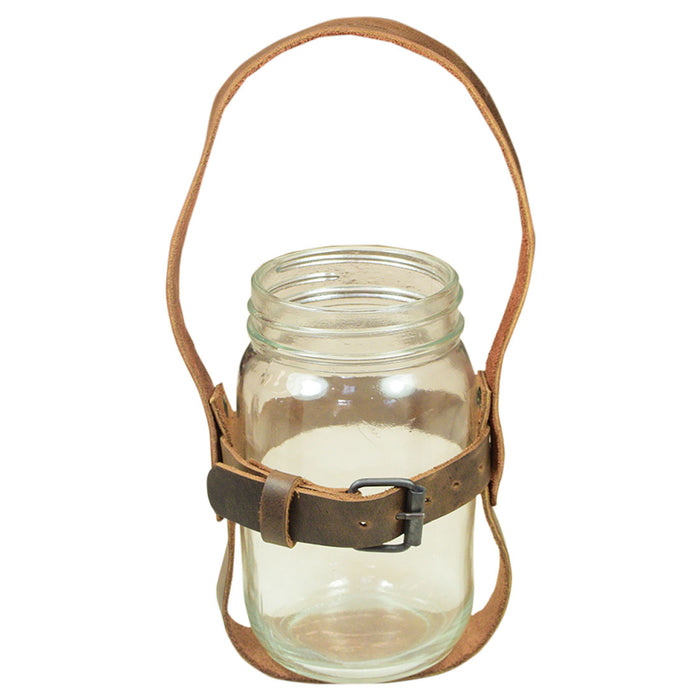 Jar Holder (Jar not Included) - Stockyard X 'The Leather Store'