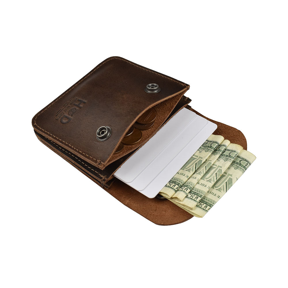 Wide Wallet & Coin Case - Stockyard X 'The Leather Store'