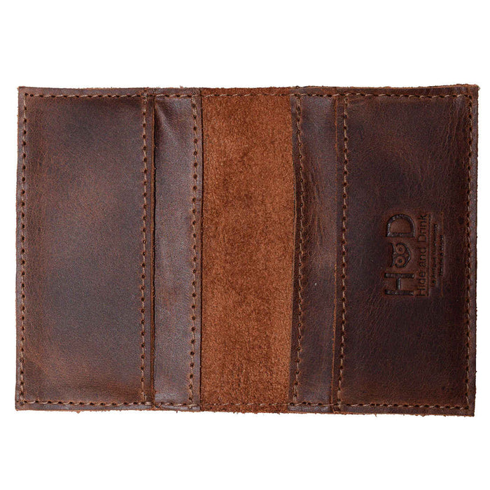Bifold Horizontal Card Wallet - Stockyard X 'The Leather Store'