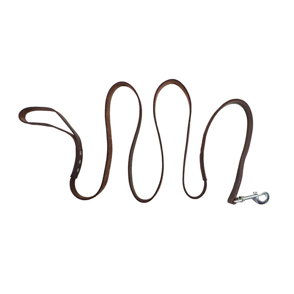 Leather Dog Leash (6 feet) - Stockyard X 'The Leather Store'
