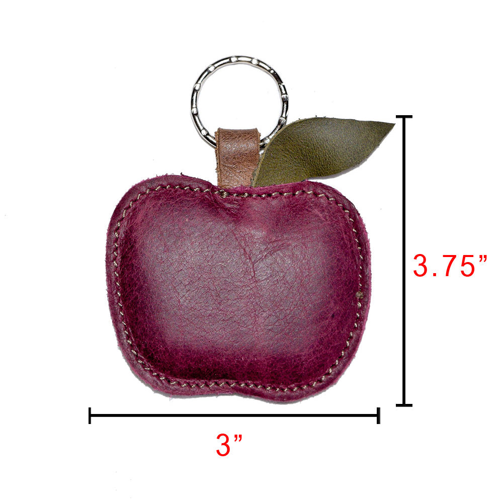 Apple Keychain - Stockyard X 'The Leather Store'