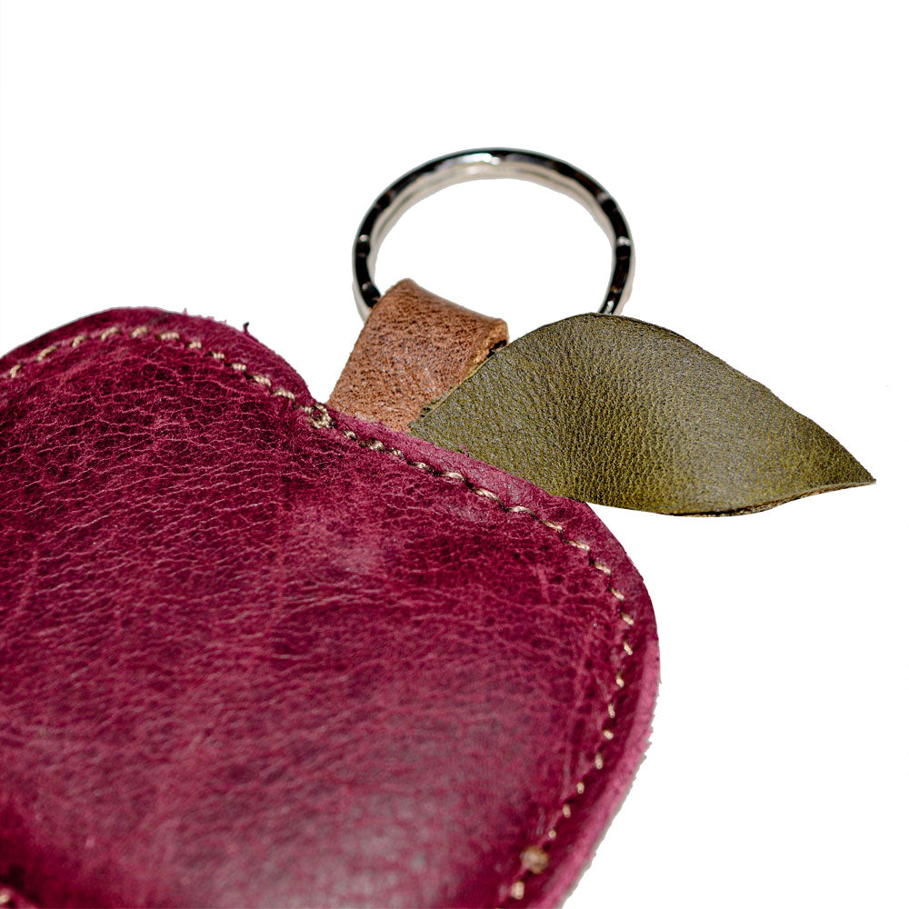 Apple Keychain - Stockyard X 'The Leather Store'