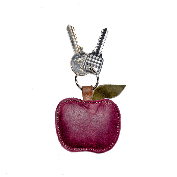 Apple Keychain - Stockyard X 'The Leather Store'