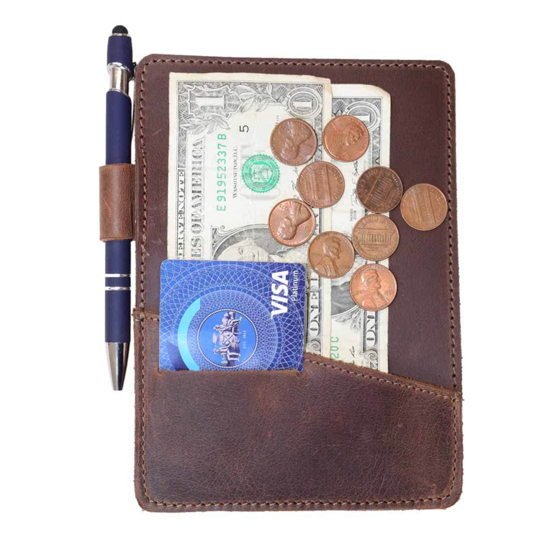 Check Presenter With Card Slot - Stockyard X 'The Leather Store'