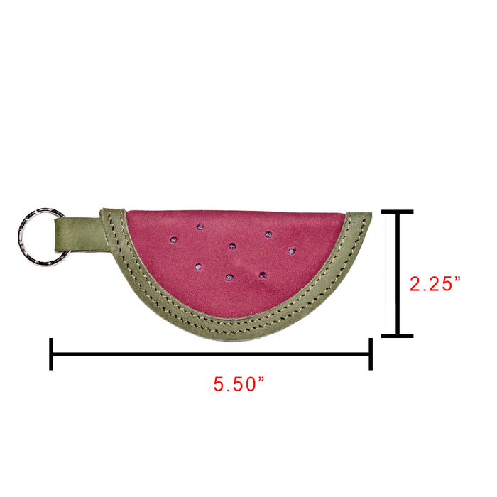 Watermelon Keychain - Stockyard X 'The Leather Store'