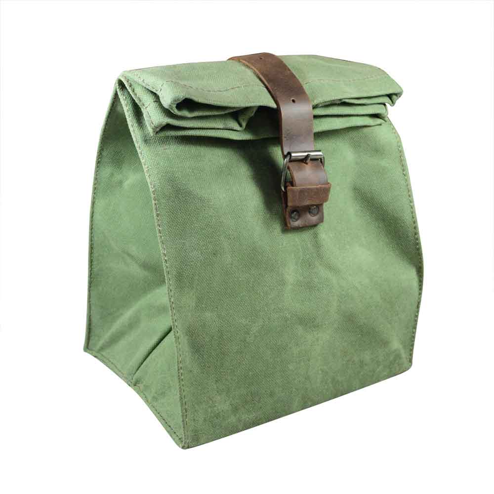 Waxed Canvas Tool & Cord Bag - Stockyard X 'The Leather Store'