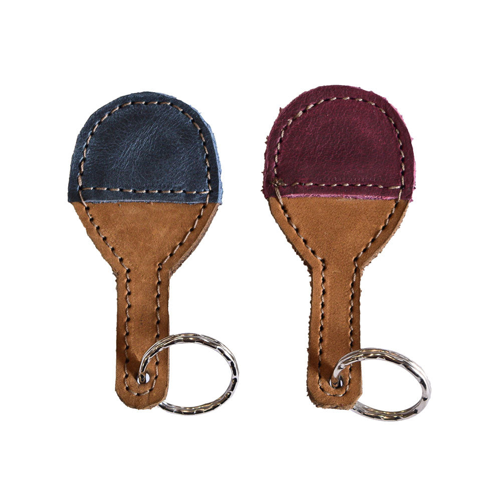 Ping Pong Paddle Keychains - Stockyard X 'The Leather Store'