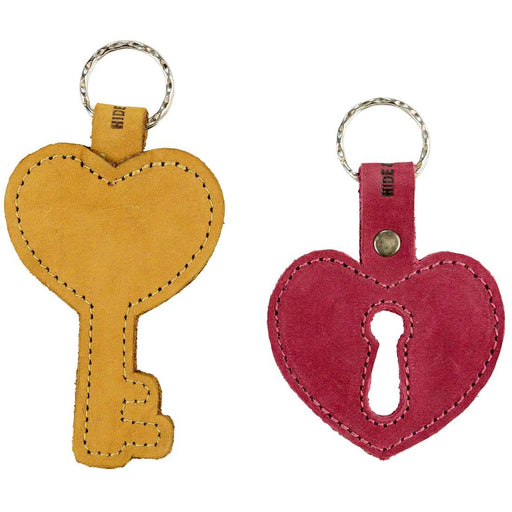 Key Heart Keychain - Stockyard X 'The Leather Store'