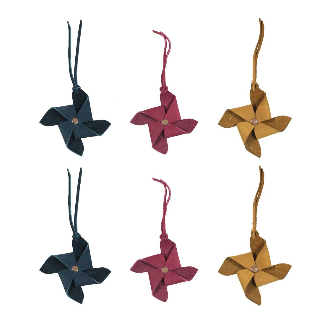 Pinwheel Christmas Ornament (6 pack) - Stockyard X 'The Leather Store'