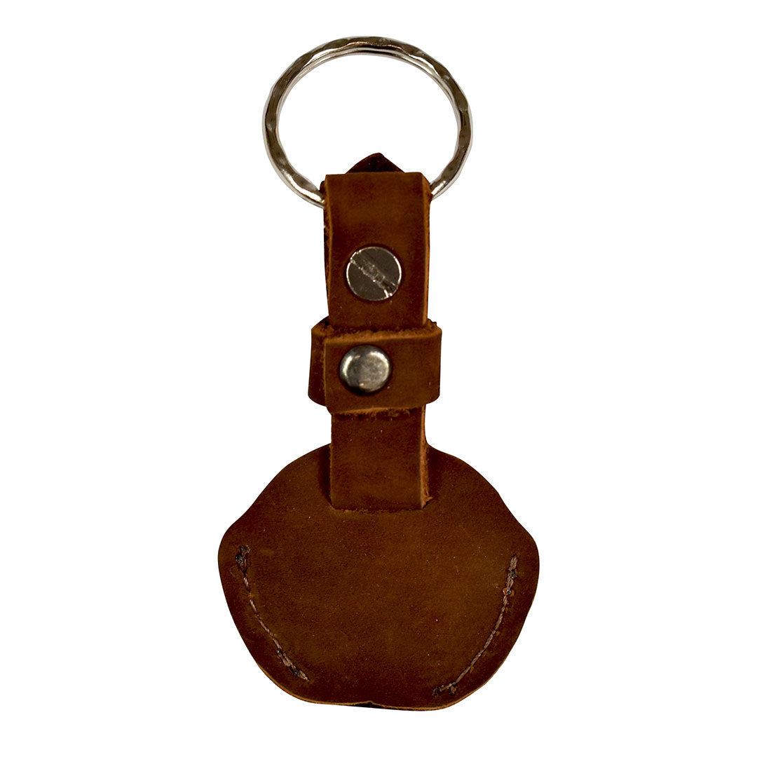 Hide & Drink Single Key Sleeve, a beautifully handcrafted key ring holder with vintage appeal. Made from full grain leather, this artisan product reflects the quality of small batch production from La Antigua Guatemala.