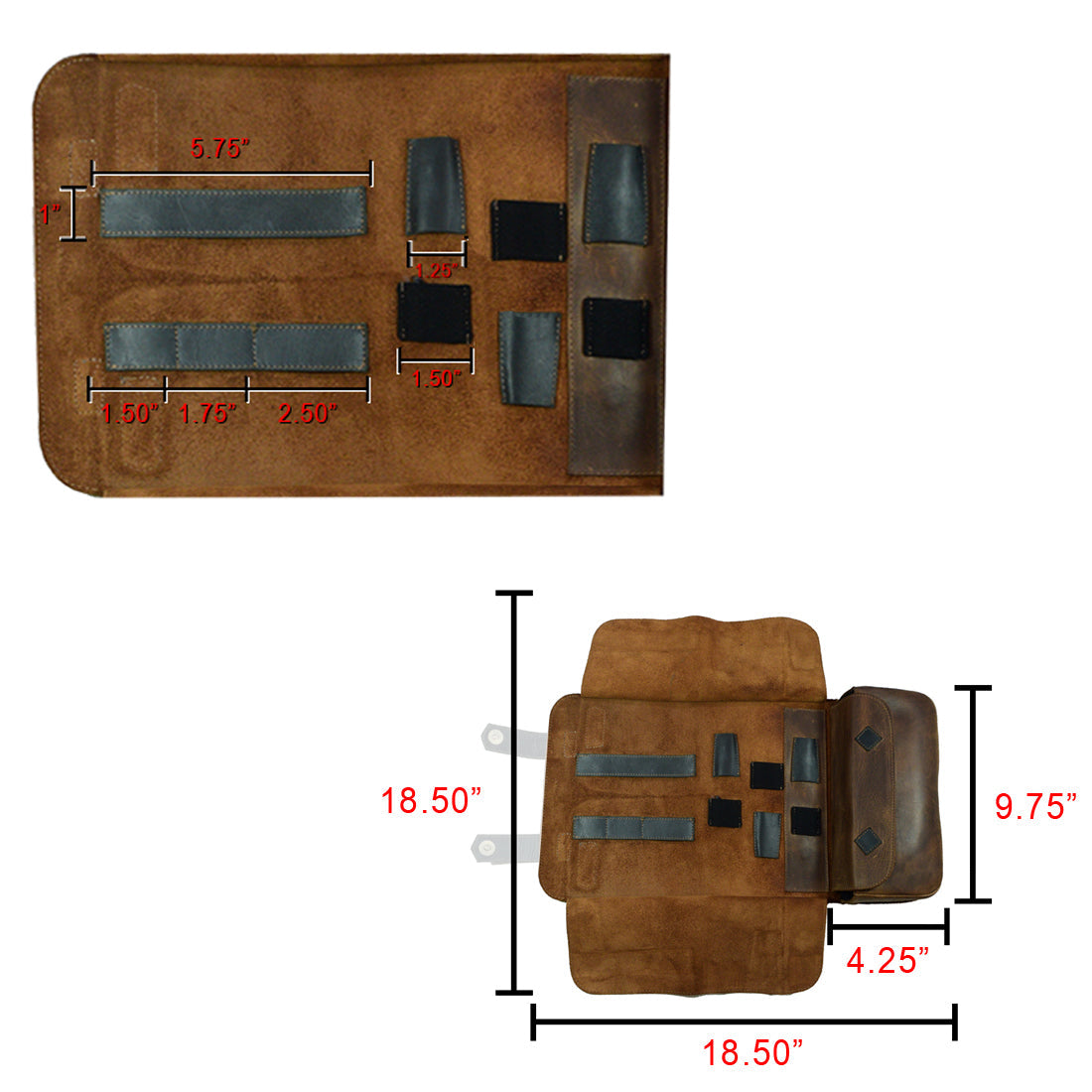 Scissors Carry Bag - Stockyard X 'The Leather Store'