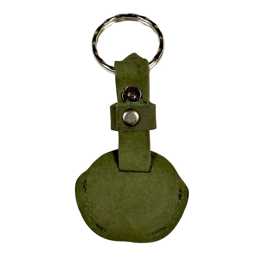 Hide & Drink Single Key Sleeve, an artisan-crafted key ring holder with a stylish vintage touch, made from high-quality full grain leather. Handcrafted in La Antigua Guatemala for premium accessories.