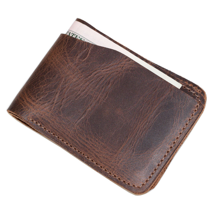 Horizontal Bi-fold Wallet - Stockyard X 'The Leather Store'