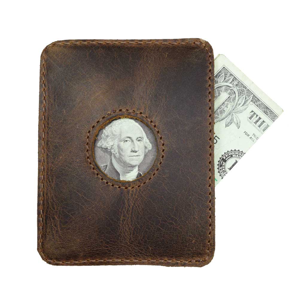 Window Card Holder - Stockyard X 'The Leather Store'