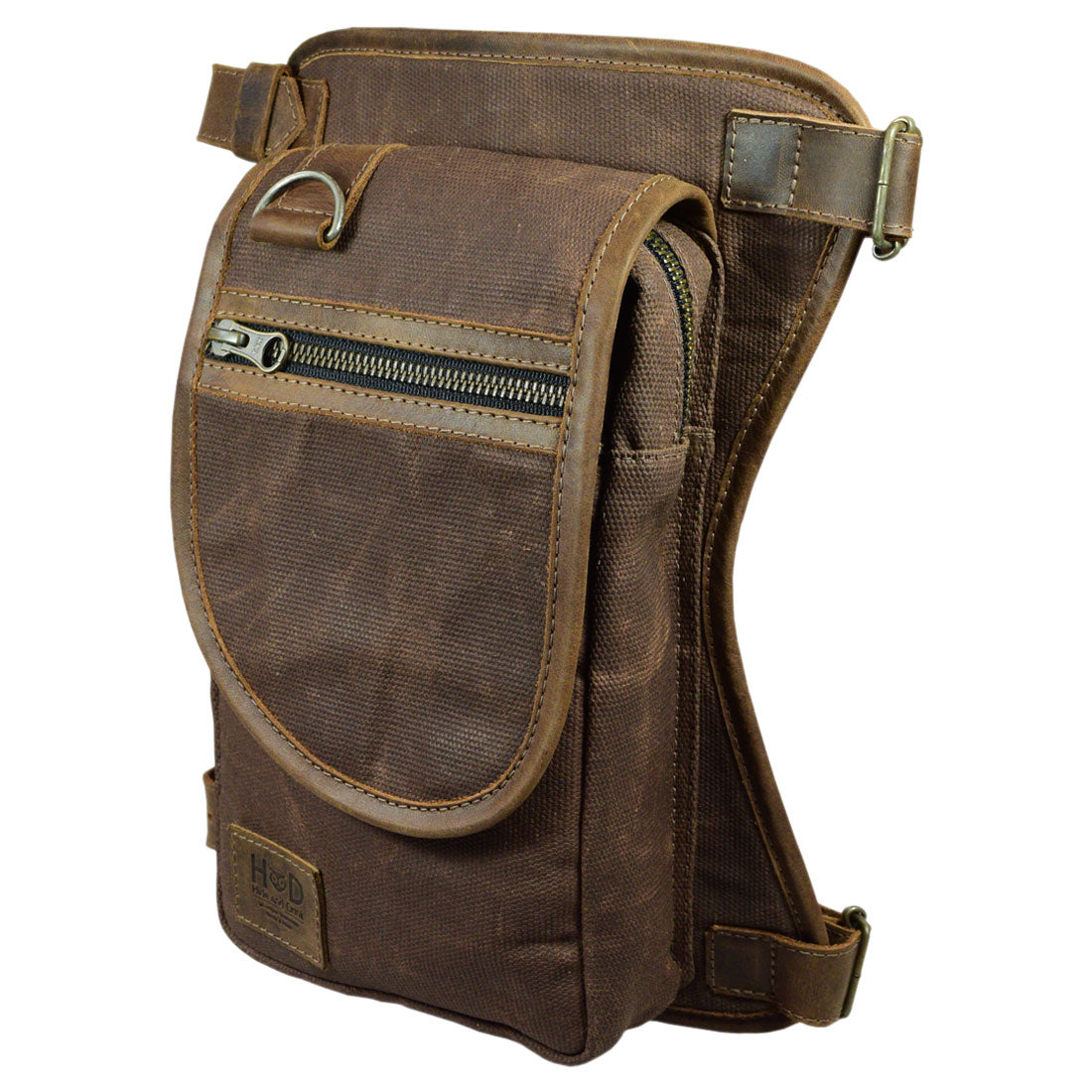 Motorcycle Leg Bag - Stockyard X 'The Leather Store'