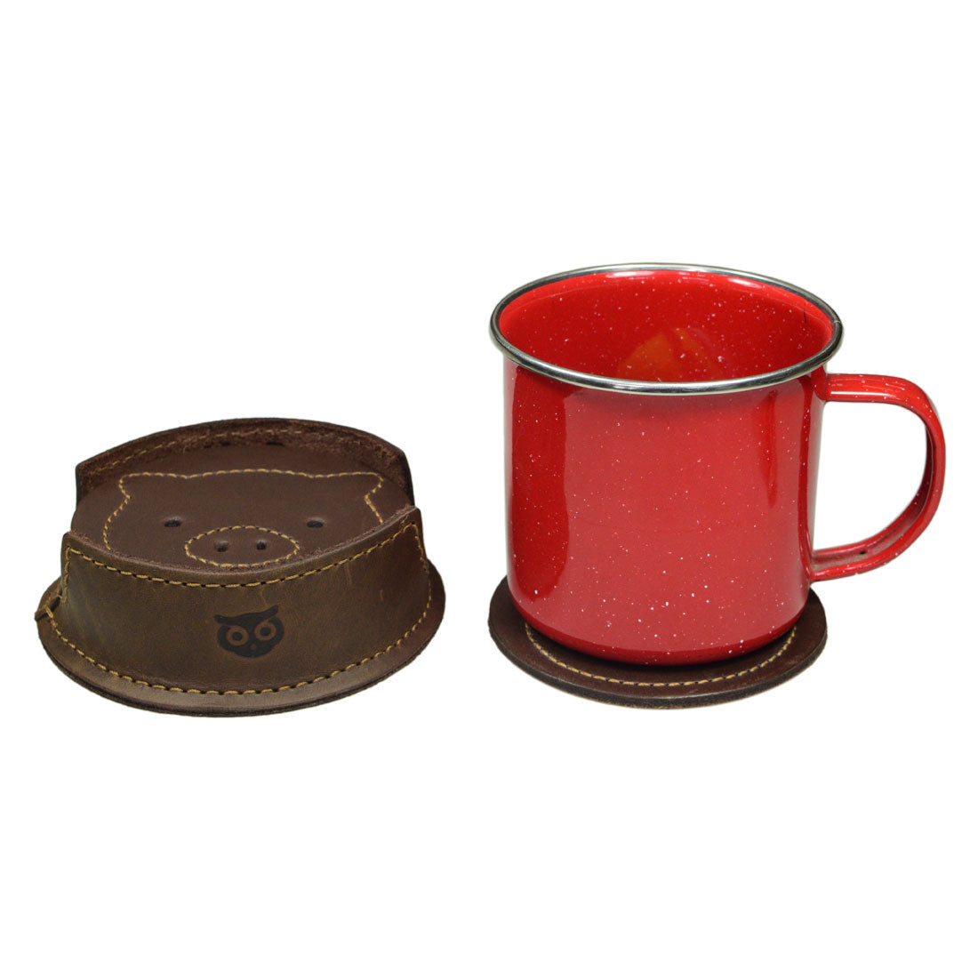 Piggy Coasters (6 pack) - Stockyard X 'The Leather Store'