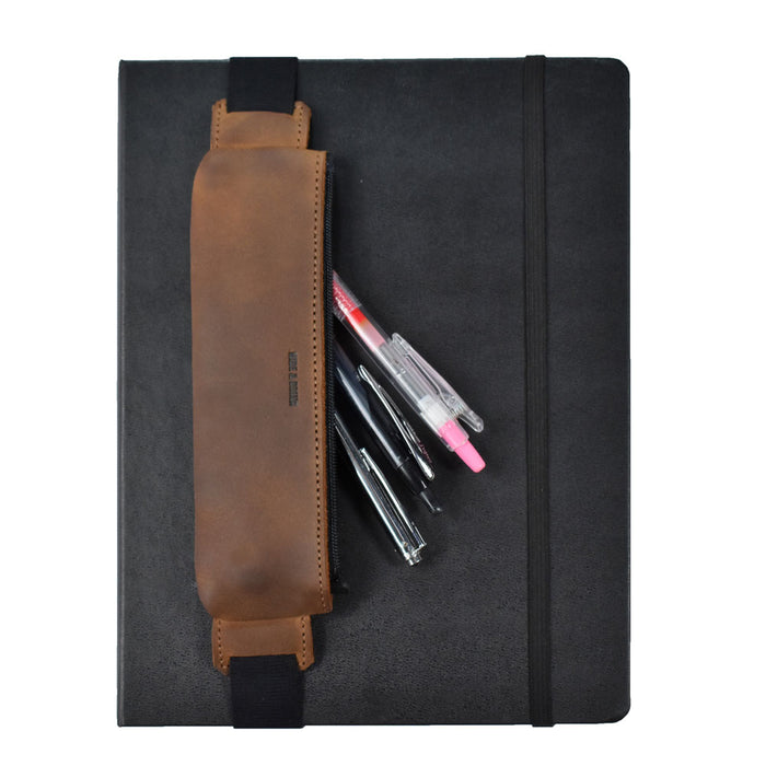 Elastic Pen Case - Stockyard X 'The Leather Store'