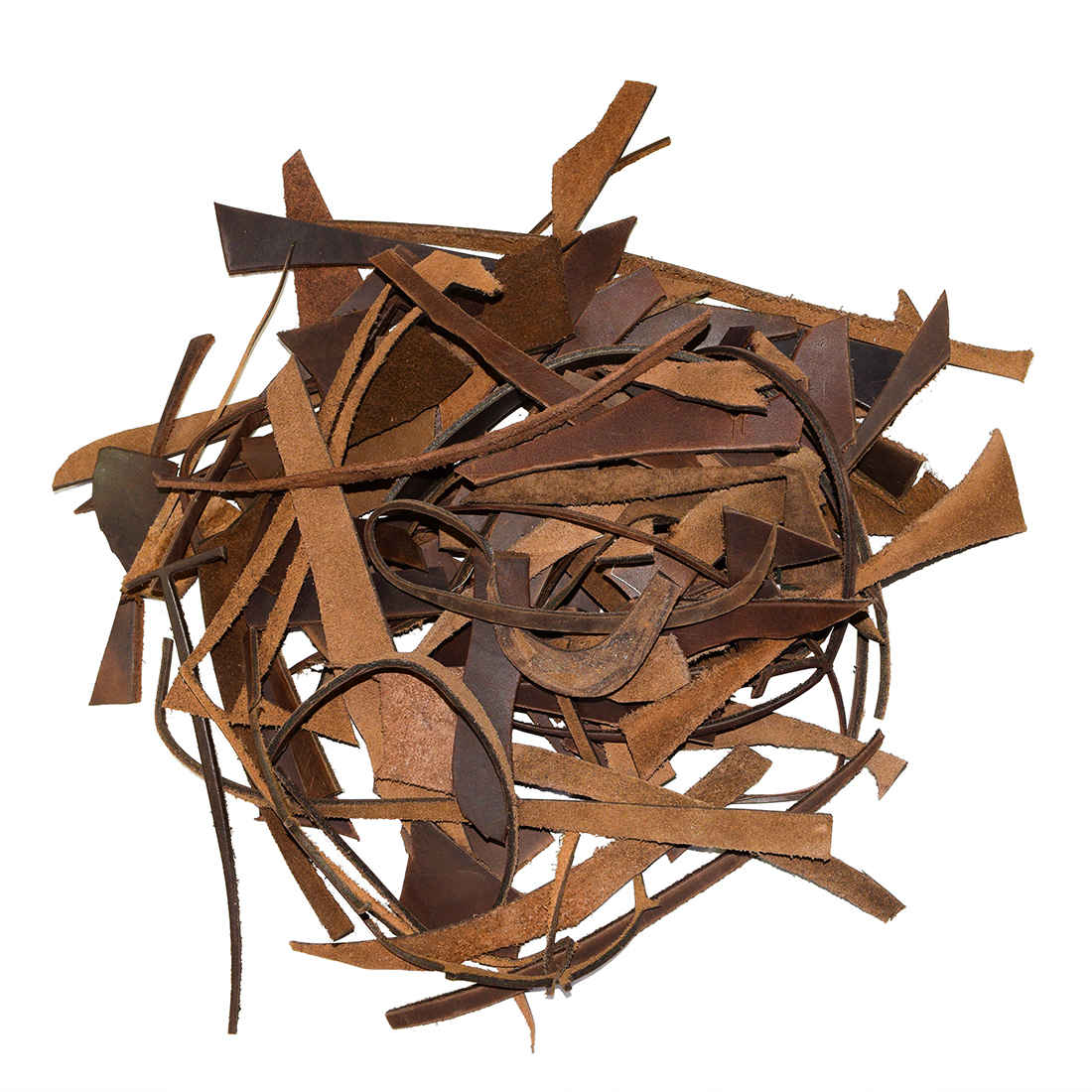 Thick Cow Leather Chips & Scraps (1 Pound) - Stockyard X 'The Leather Store'