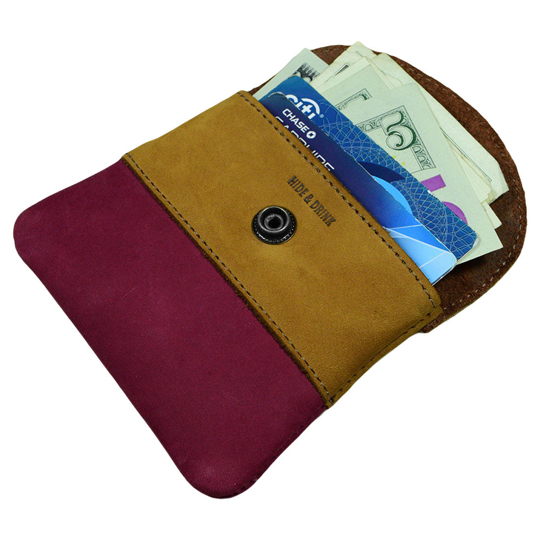 Colored Coin Purse - Stockyard X 'The Leather Store'
