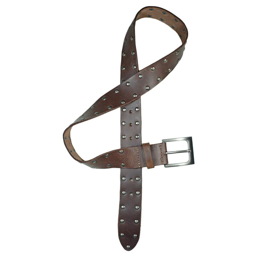 Double Riveted Belt - Stockyard X 'The Leather Store'