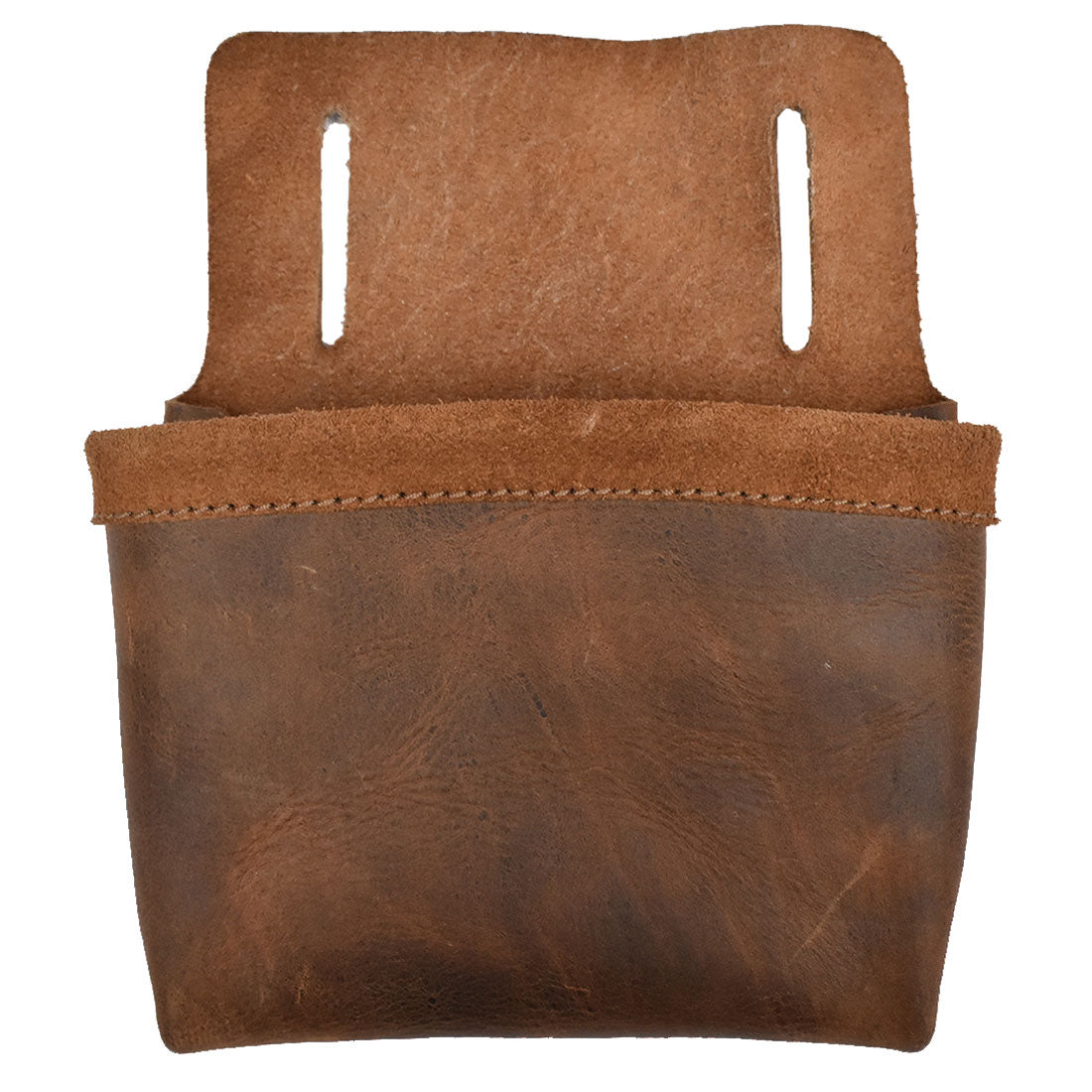 Stylish Small Nail Holder by Hide & Drink made from Full Grain Leather, perfect for woodworkers and DIY enthusiasts. This Hardware Pouch is artisanal, handcrafted in La Antigua Guatemala, showcasing small batch production with expert hand cutting and hand sewing. Ideal for carrying nails, this durable pouch embodies skill and quality, delivering a rustic charm to any project.