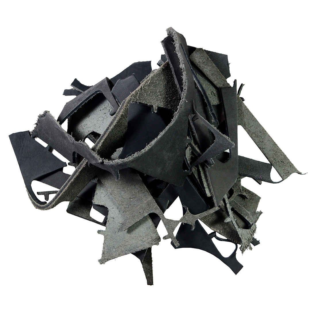 Thick Cow Leather Chips & Scraps (8 oz) - Stockyard X 'The Leather Store'