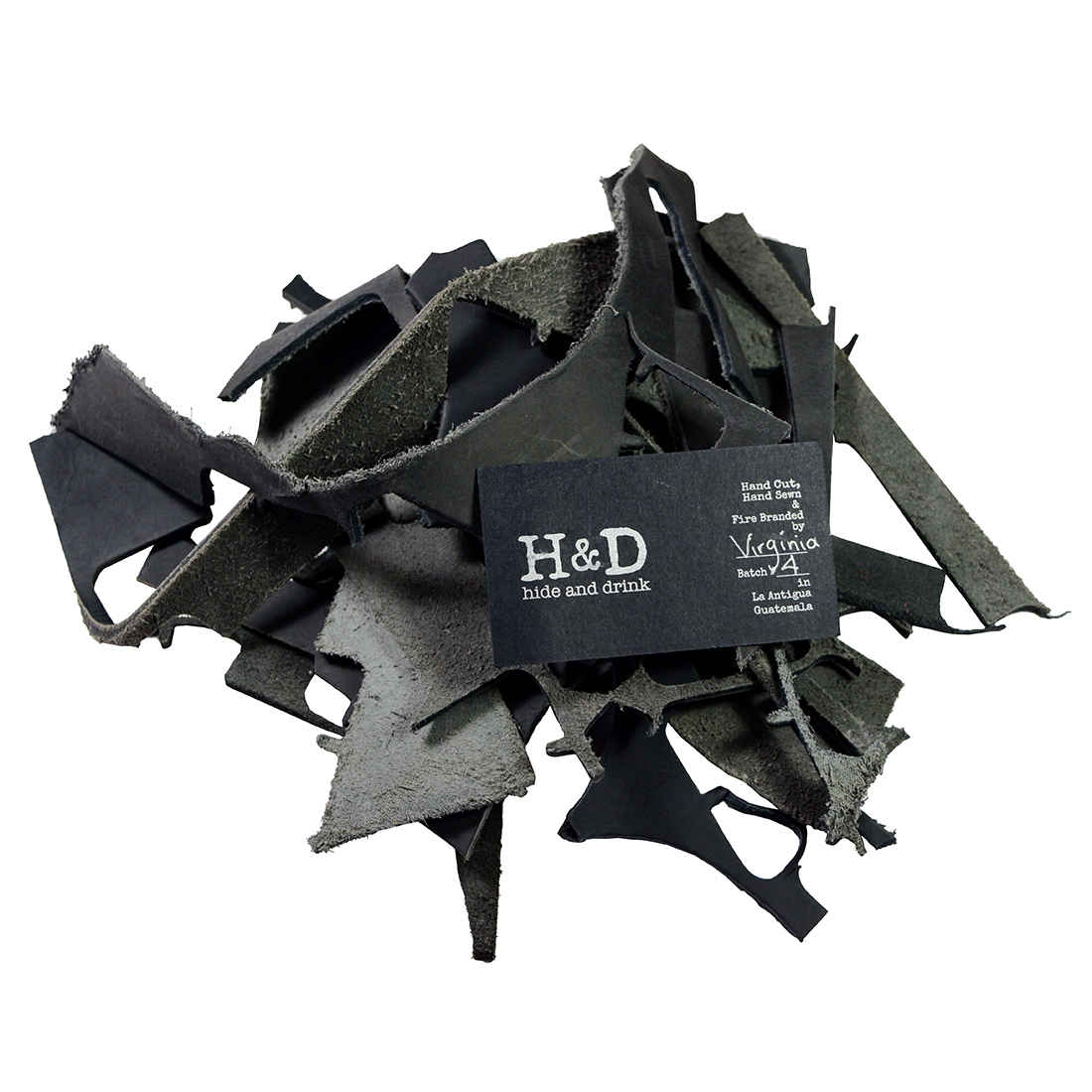 Thick Cow Leather Chips & Scraps (8 oz) - Stockyard X 'The Leather Store'