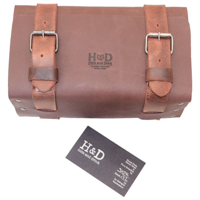 Riveted Toiletry Bag - Stockyard X 'The Leather Store'