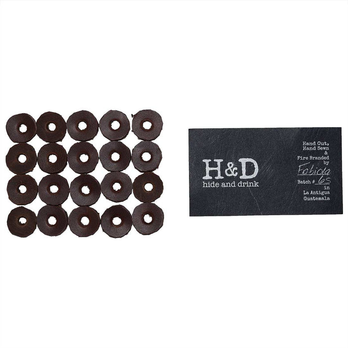 Thick Washers (Set of 20) - Stockyard X 'The Leather Store'