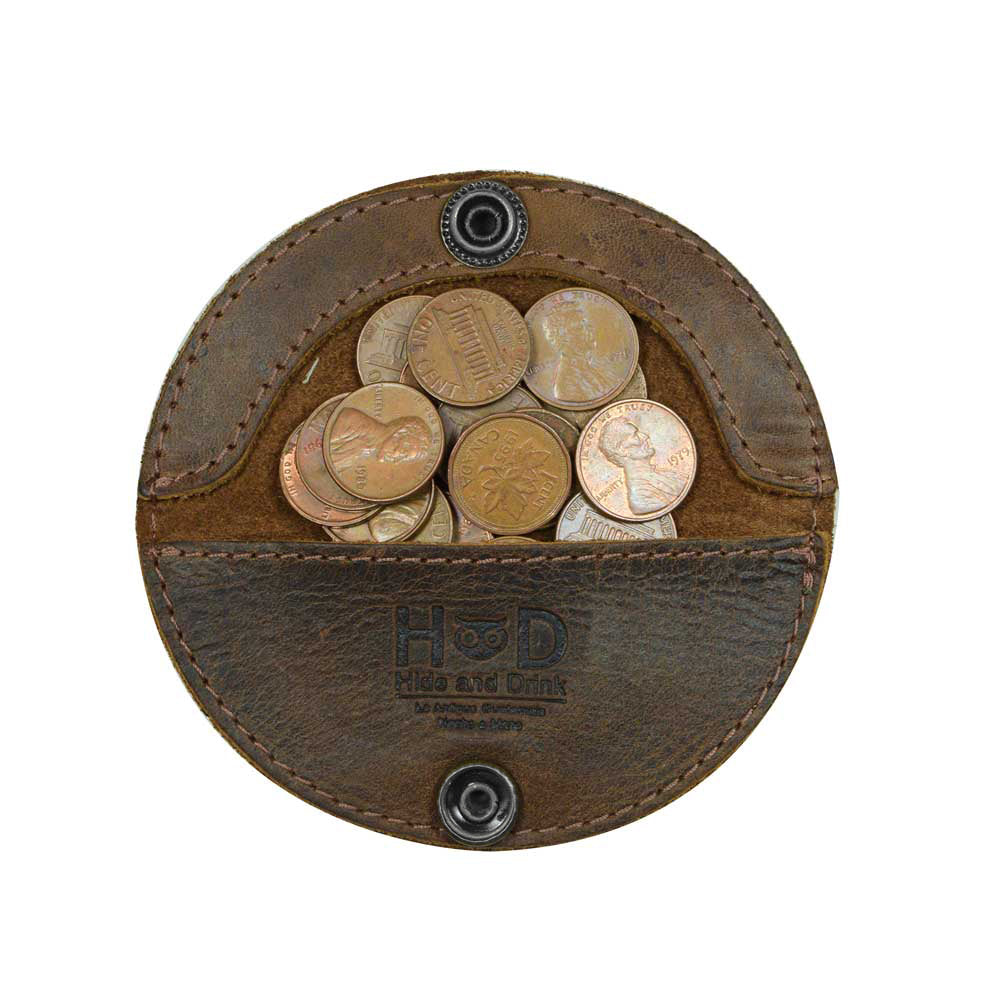 Moon Coin Case - Stockyard X 'The Leather Store'