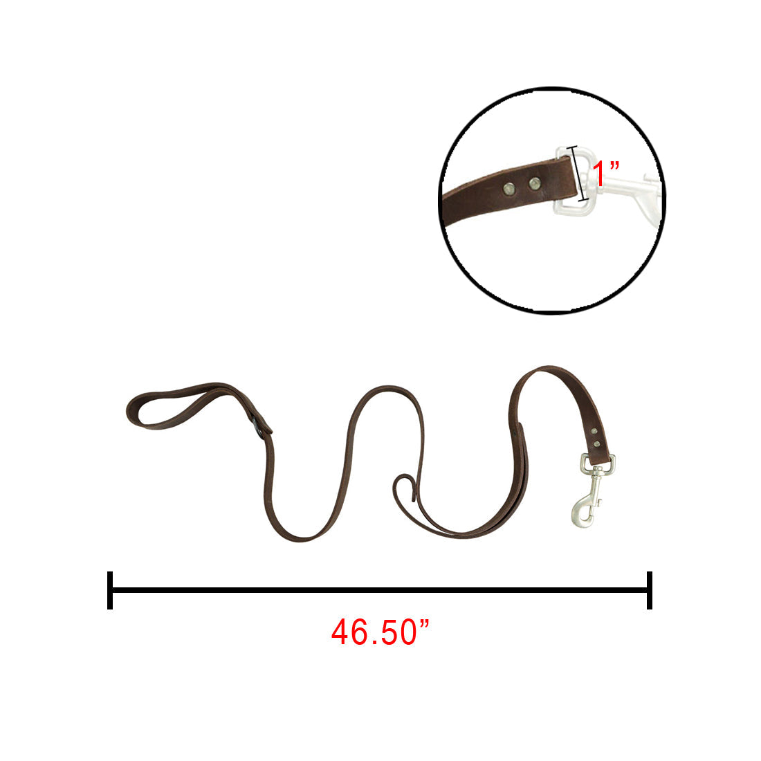 Traffic Dog Leash (3 ft 9 in) - Stockyard X 'The Leather Store'