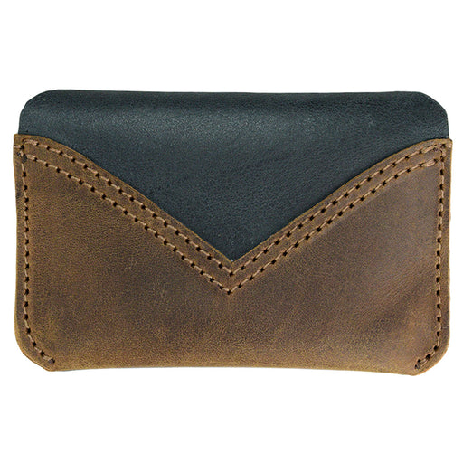 Bicolor Card Holder - Stockyard X 'The Leather Store'