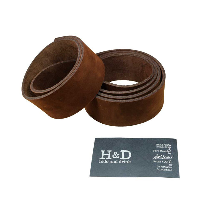 Thick Leather Strap 60" Long, 1.50" Wide, 3.5mm Thick - Stockyard X 'The Leather Store'