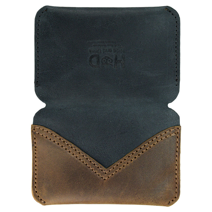 Bicolor Card Holder - Stockyard X 'The Leather Store'