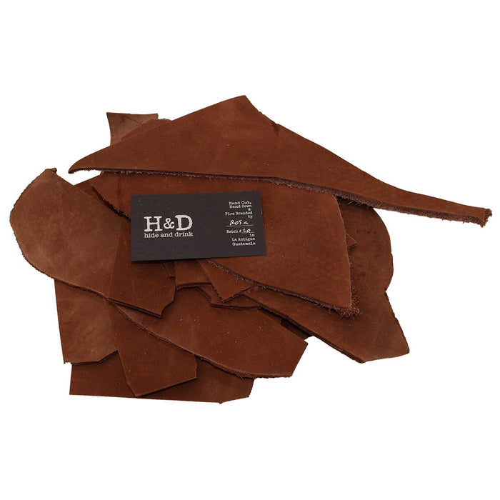 Thick Cow Leather Chips & Scraps (1 Pound) - Stockyard X 'The Leather Store'