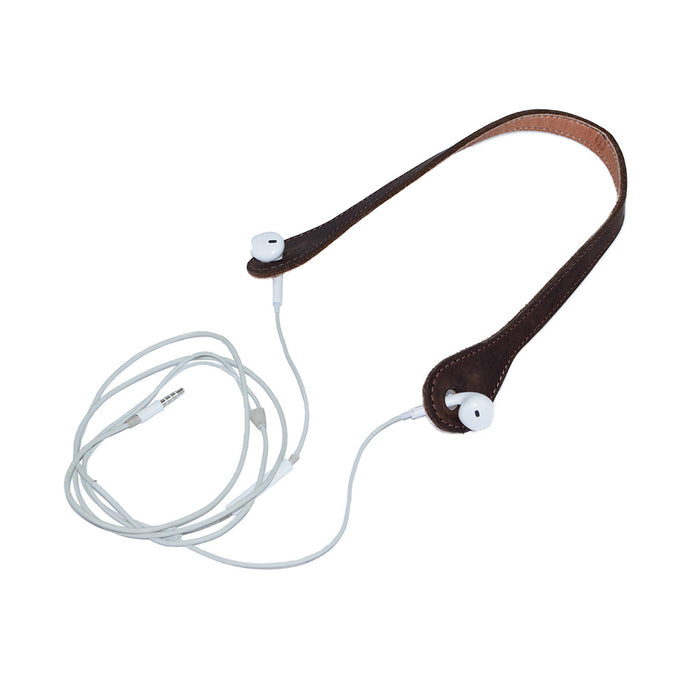 Earbud Holder - Stockyard X 'The Leather Store'