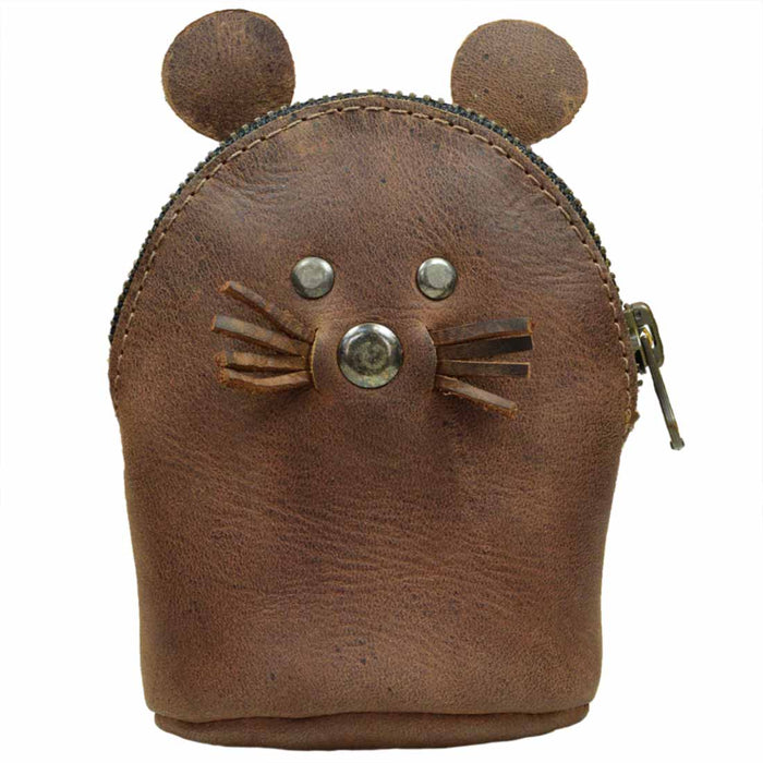 Mouse Coin Purse - Stockyard X 'The Leather Store'