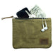 Waxed Zippered Pouch - Stockyard X 'The Leather Store'