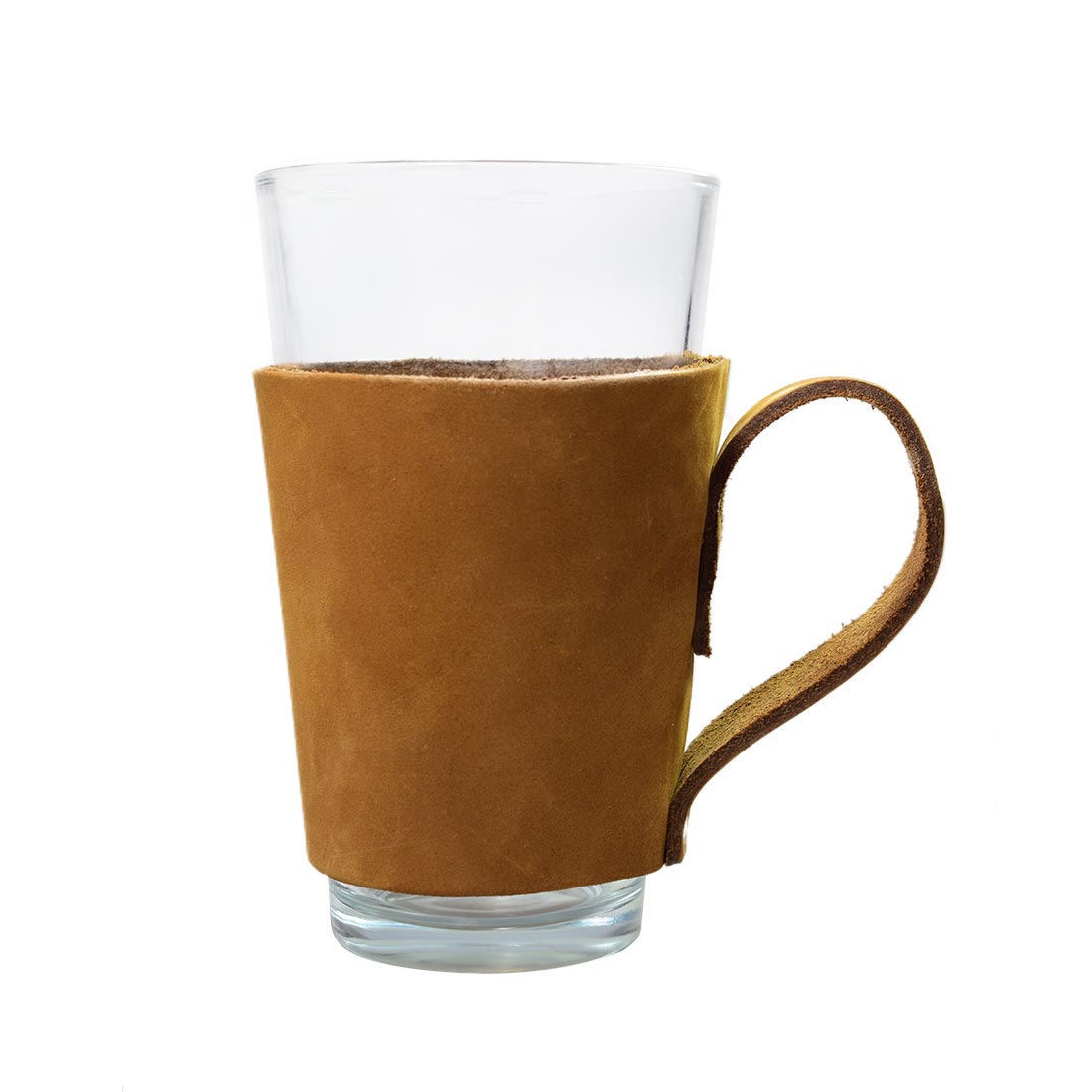 Attractive Pint Sleeve with Handle by Hide & Drink, made with care in Full Grain Leather. Perfect for keeping your drinks stylishly cold, it reflects artisan dedication through Small Batch Production.