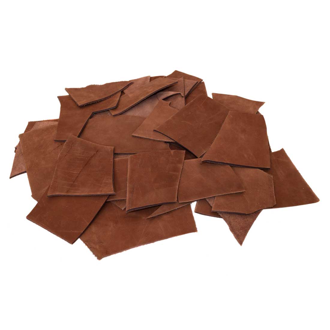 Leather Scraps 4 Lb. (3.5mm Thick) - Stockyard X 'The Leather Store'