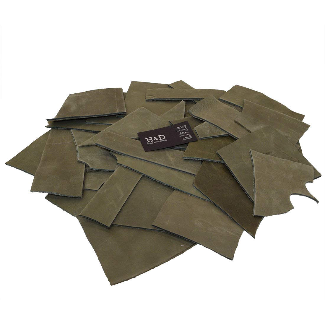 Leather Scraps 4 Lb. (3.5mm Thick) - Stockyard X 'The Leather Store'