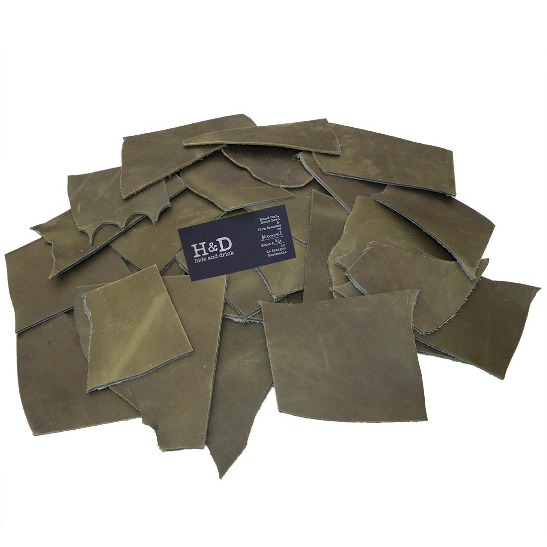 Leather Scraps 4 Lb. (3.5mm Thick) - Stockyard X 'The Leather Store'