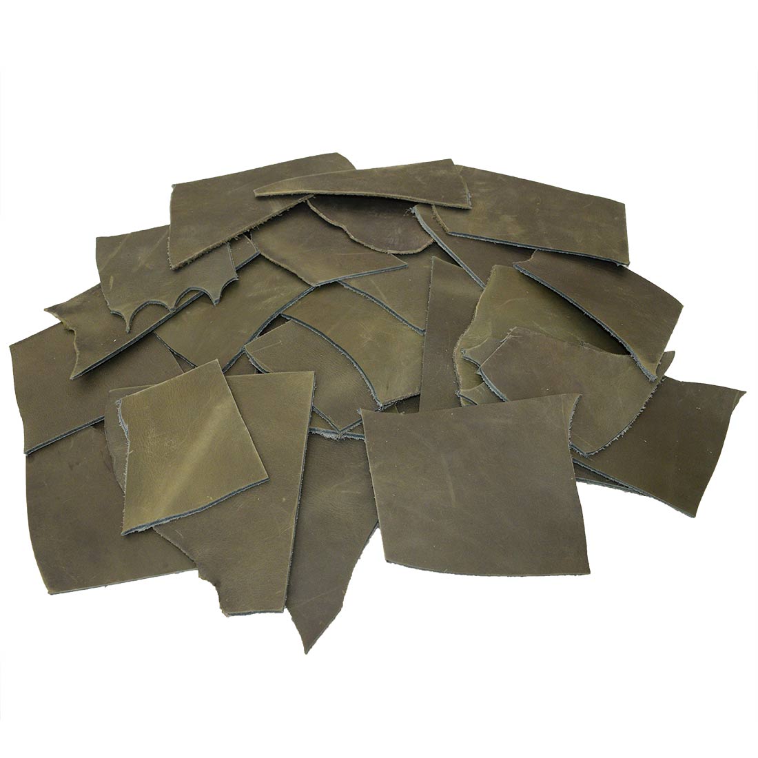 Leather Scraps 4 Lb. (3.5mm Thick) - Stockyard X 'The Leather Store'