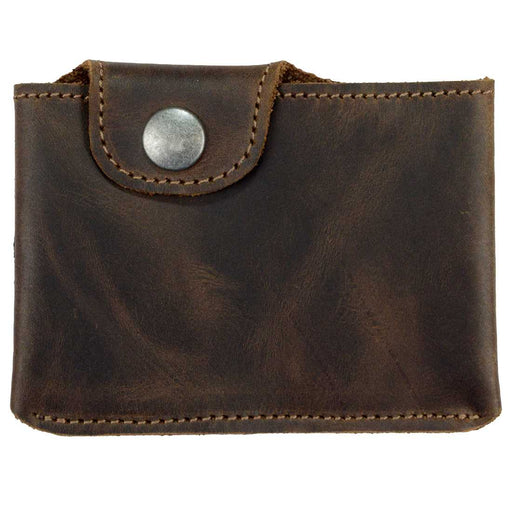 Card Holder W/Snap - Stockyard X 'The Leather Store'