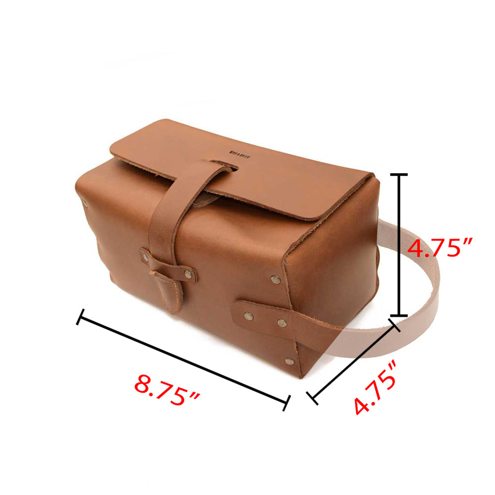 Thick Toiletry Bag - Stockyard X 'The Leather Store'