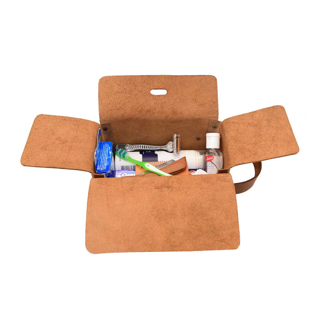 Thick Toiletry Bag - Stockyard X 'The Leather Store'
