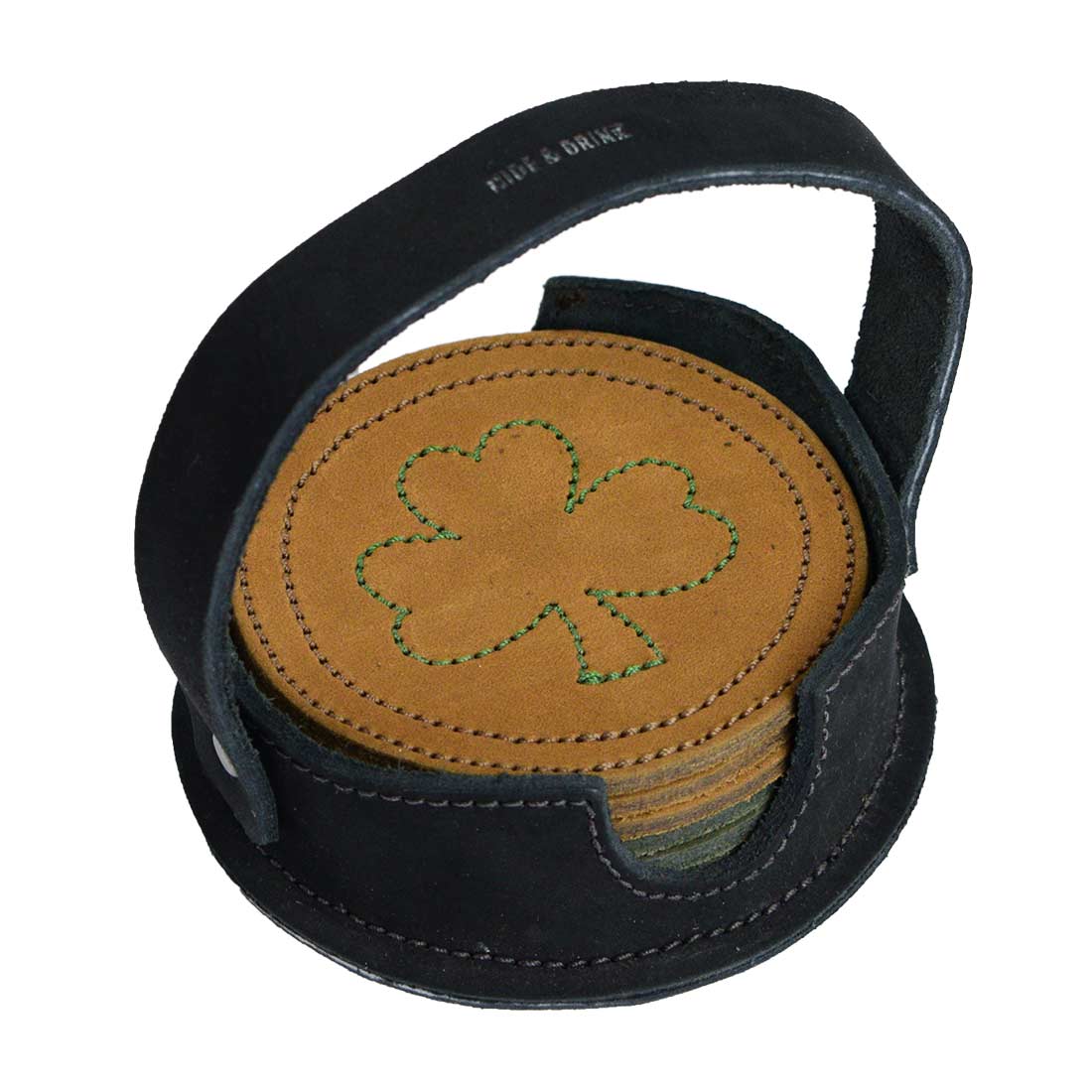 St. Patrick's - Irish Pot Coaster (6 pack) - Stockyard X 'The Leather Store'